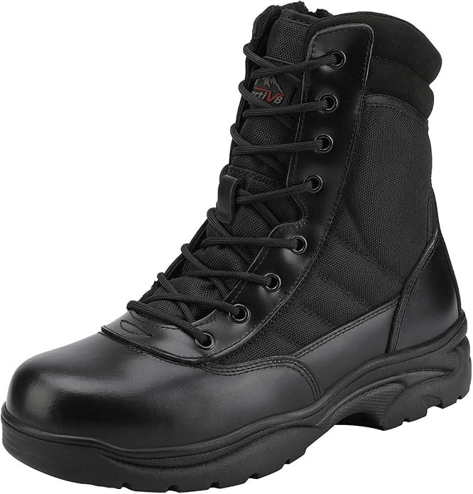 NORTIV 8 Men's Military Tactical Work Boots Trooper
