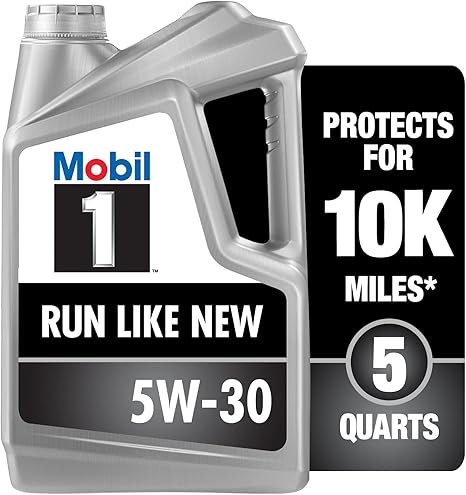 Mobil 1 Advanced Full Synthetic Motor Oil 5W-30, 5 Quart